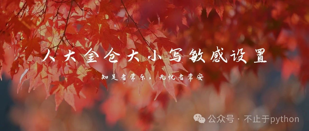 人大金仓数据库设置大小写敏感